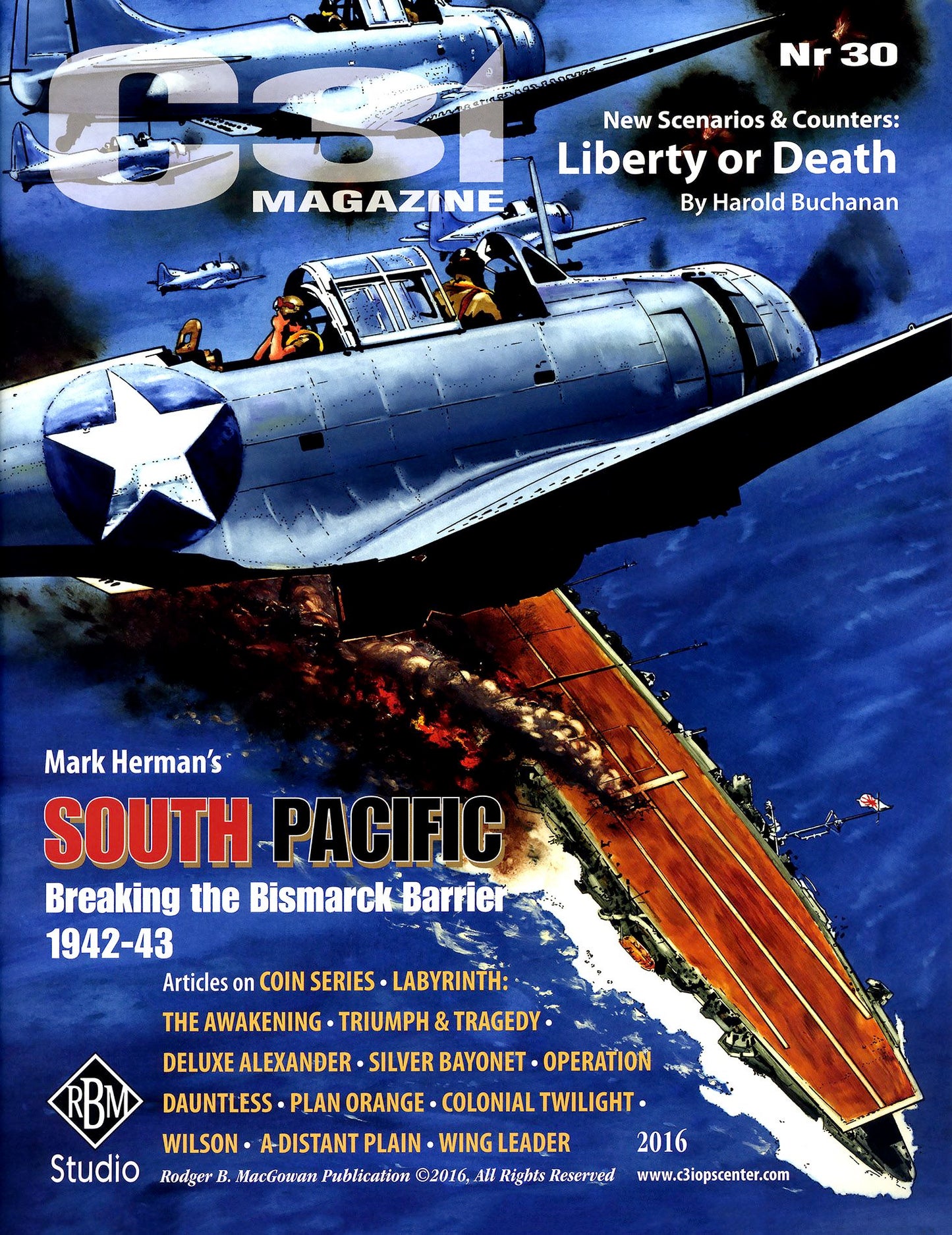 C3i #30 , South Pacific: Breaking the Bismarck Barrier 1942-1943