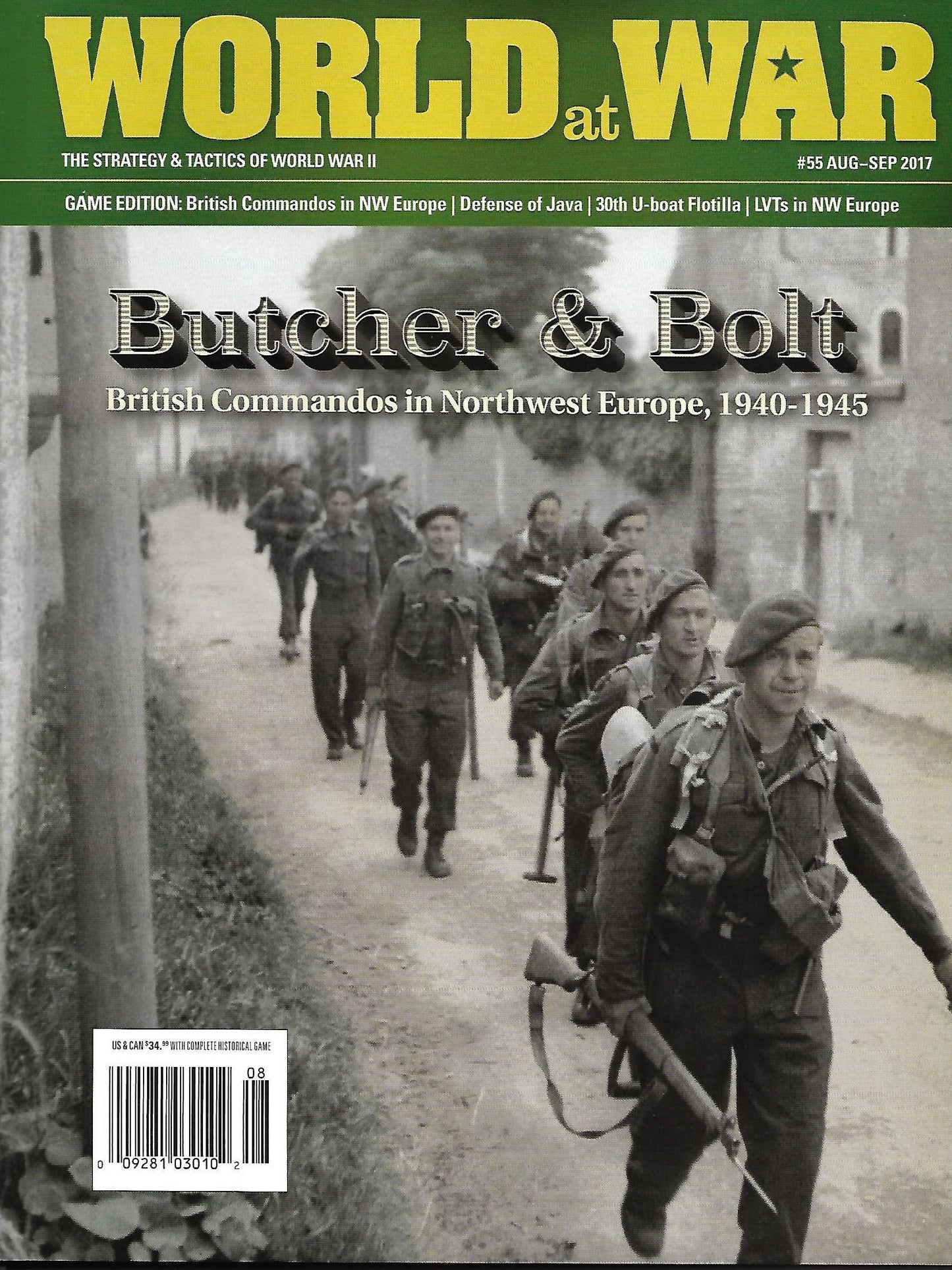 World At War Issue #55 , Commandos: Europe