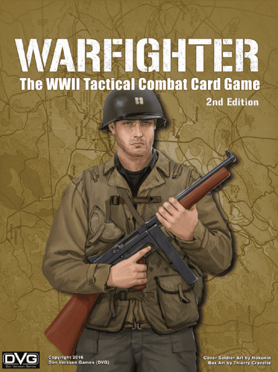 Warfighter: The WWII Tactical Combat Card Game (Damaged)