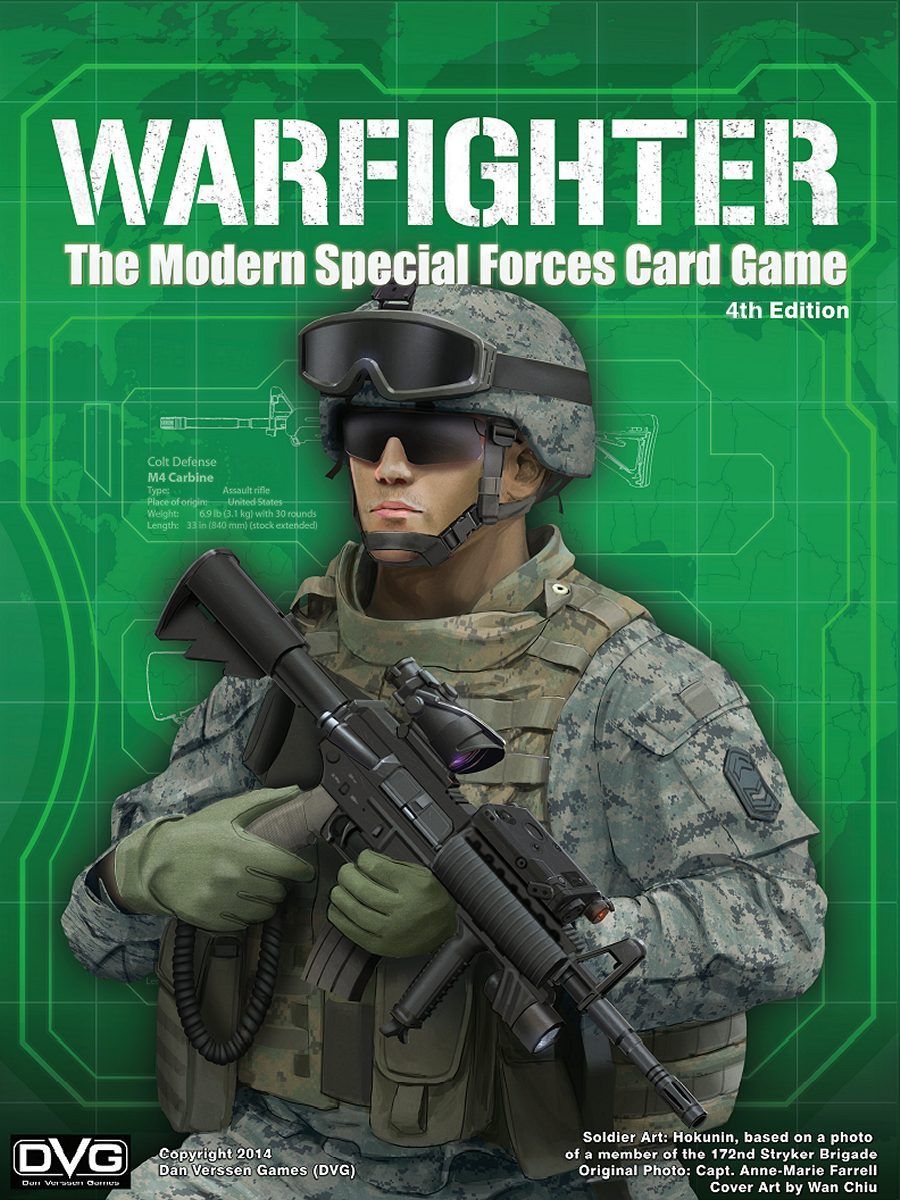 Warfighter: The Tactical Special Forces Card Game (Damaged)