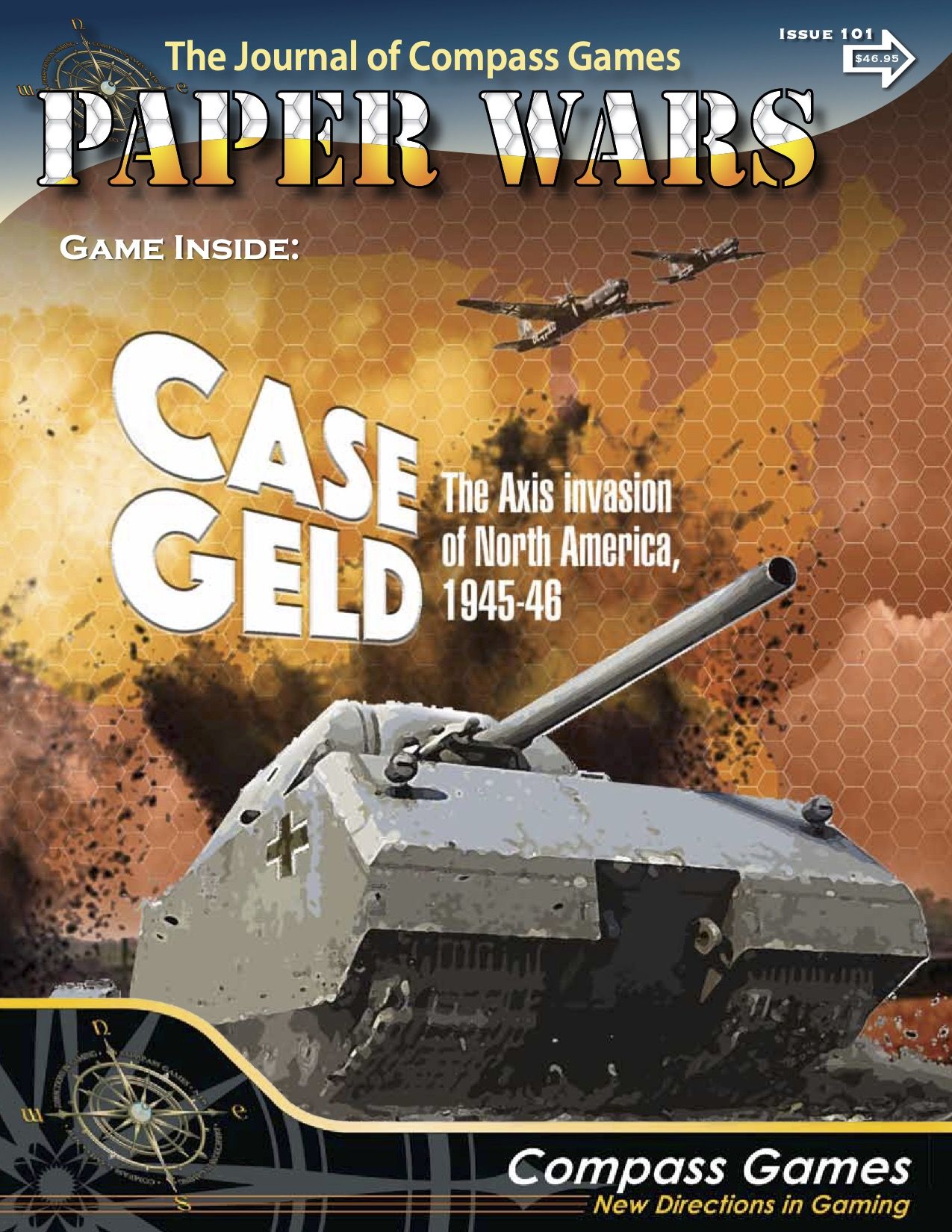 Paper Wars #101 , Case Geld: The Axis Invasion of North America, 1945-46