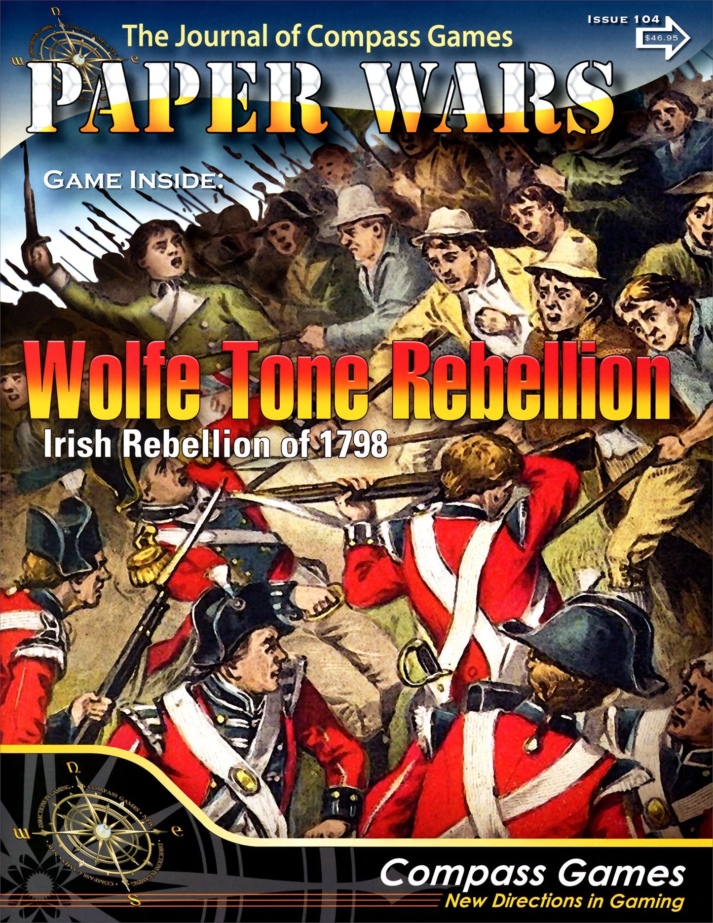 Paper Wars #104, Wolfe Tone Rebellion: Irish Rebellion of 1798