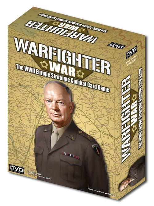 Warfighter War: The WWII Europe Strategic Combat Card Game (Damaged)