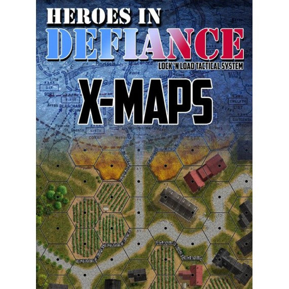 Lock 'n Load Tactical: Heroes in Defiance – 4K X-Maps