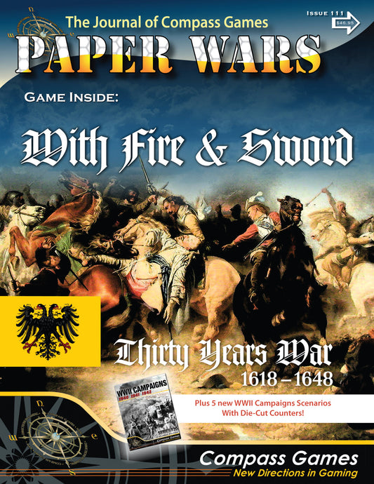 Paper Wars # 111 , With Fire & Sword