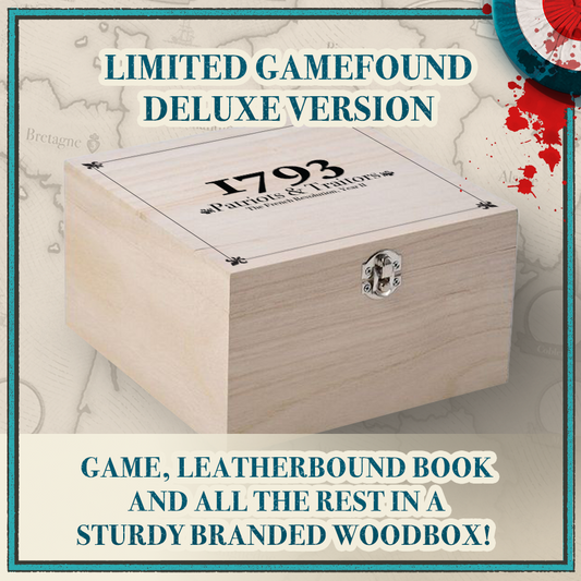 1793: Patriots & Traitors, LTD Deluxe Edition Wooden Box