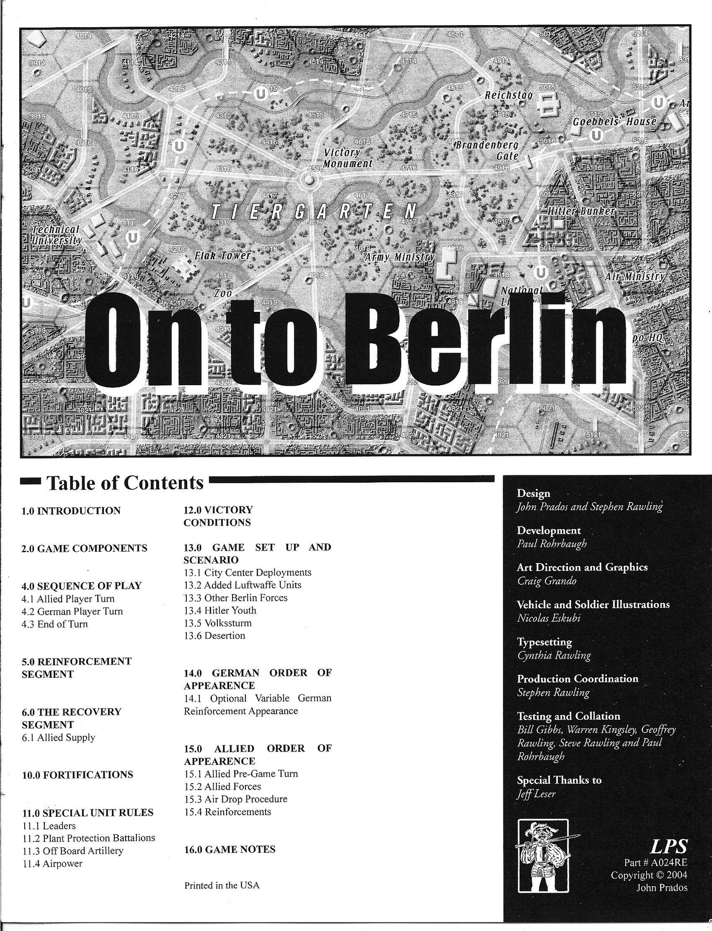 On to Berlin