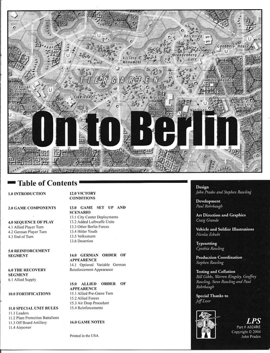 On to Berlin
