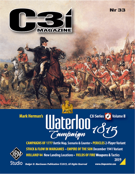 C3i #33 , Waterloo Campaign 1815