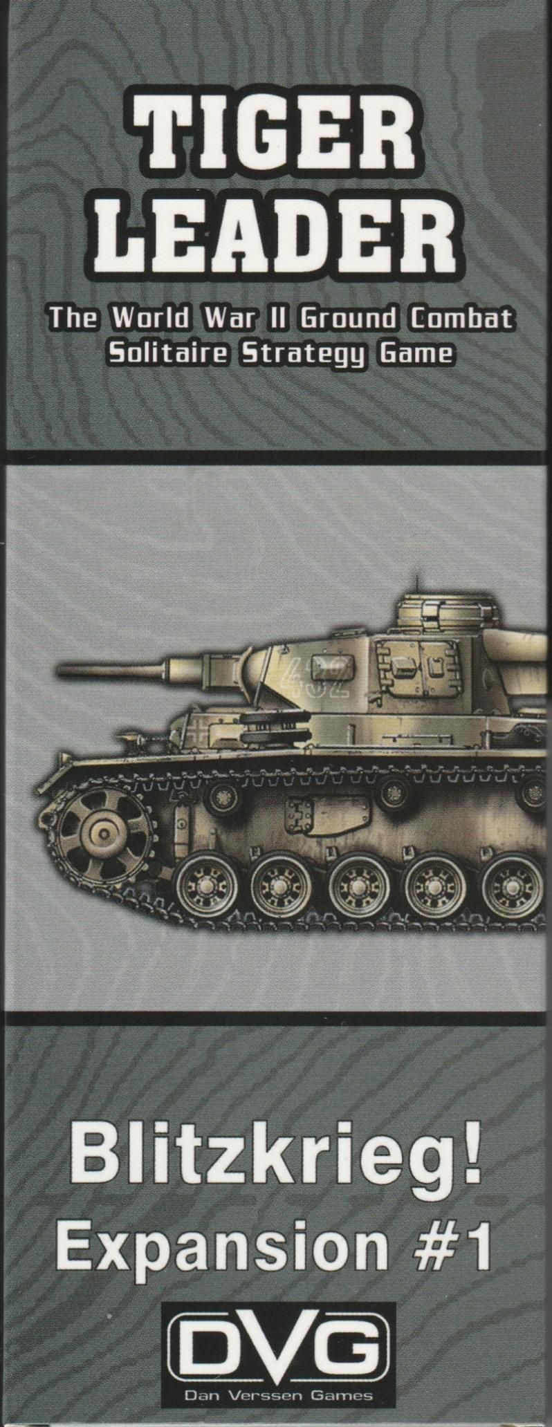 Tiger Leader: Blitzkrieg! Expansion #1