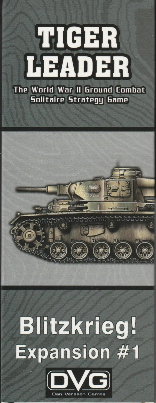 Tiger Leader: Blitzkrieg! Expansion #1