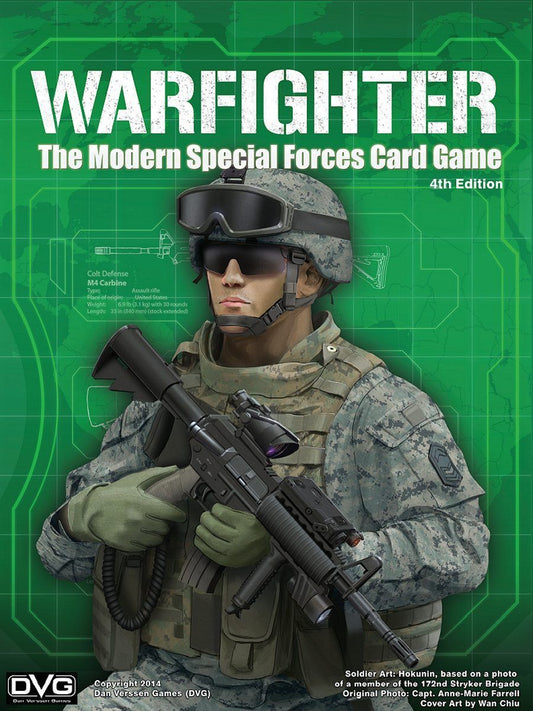 Warfighter: The Tactical Special Forces Card Game (Damaged)