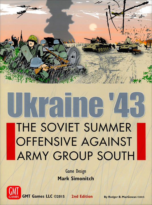 Ukraine '43: The Soviet Summer Offensive Against Army Group South Mounted Maps