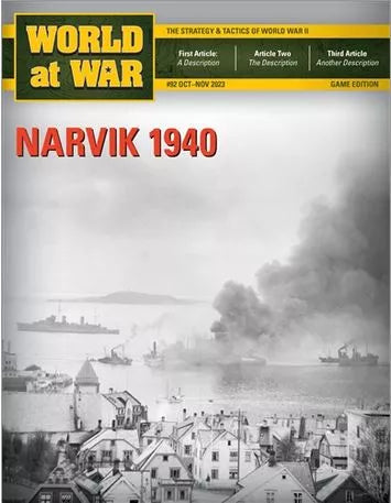 World At War Issue #92 , Narvik 1940