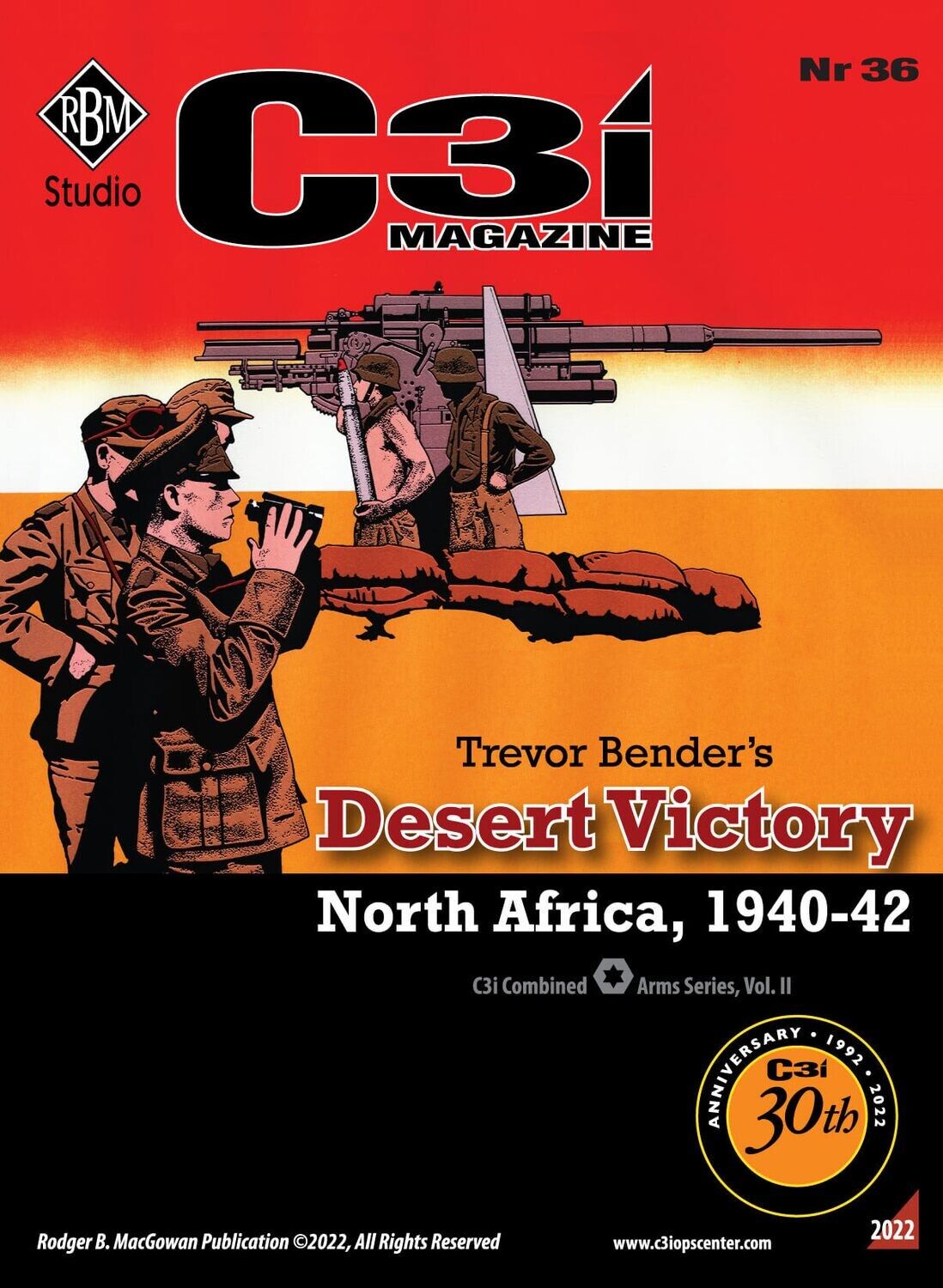 C3i #36 ,Desert Victory: North Africa, 1940-1942