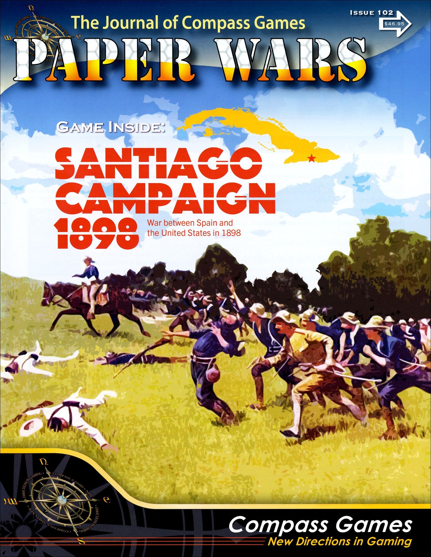 Paper Wars #102 , Santiago Campaign 1898