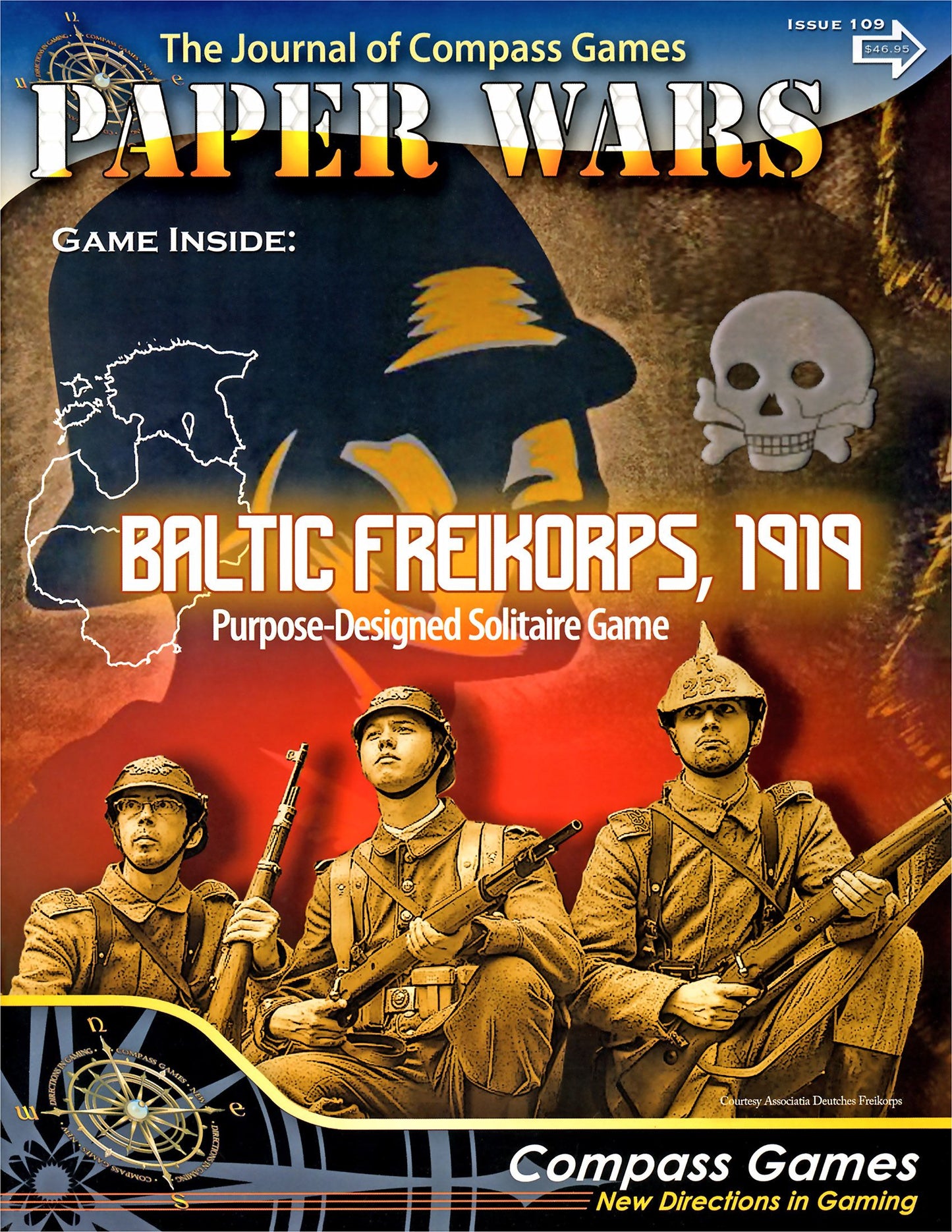 Paper Wars #109 , Baltic Freikorps, 1919